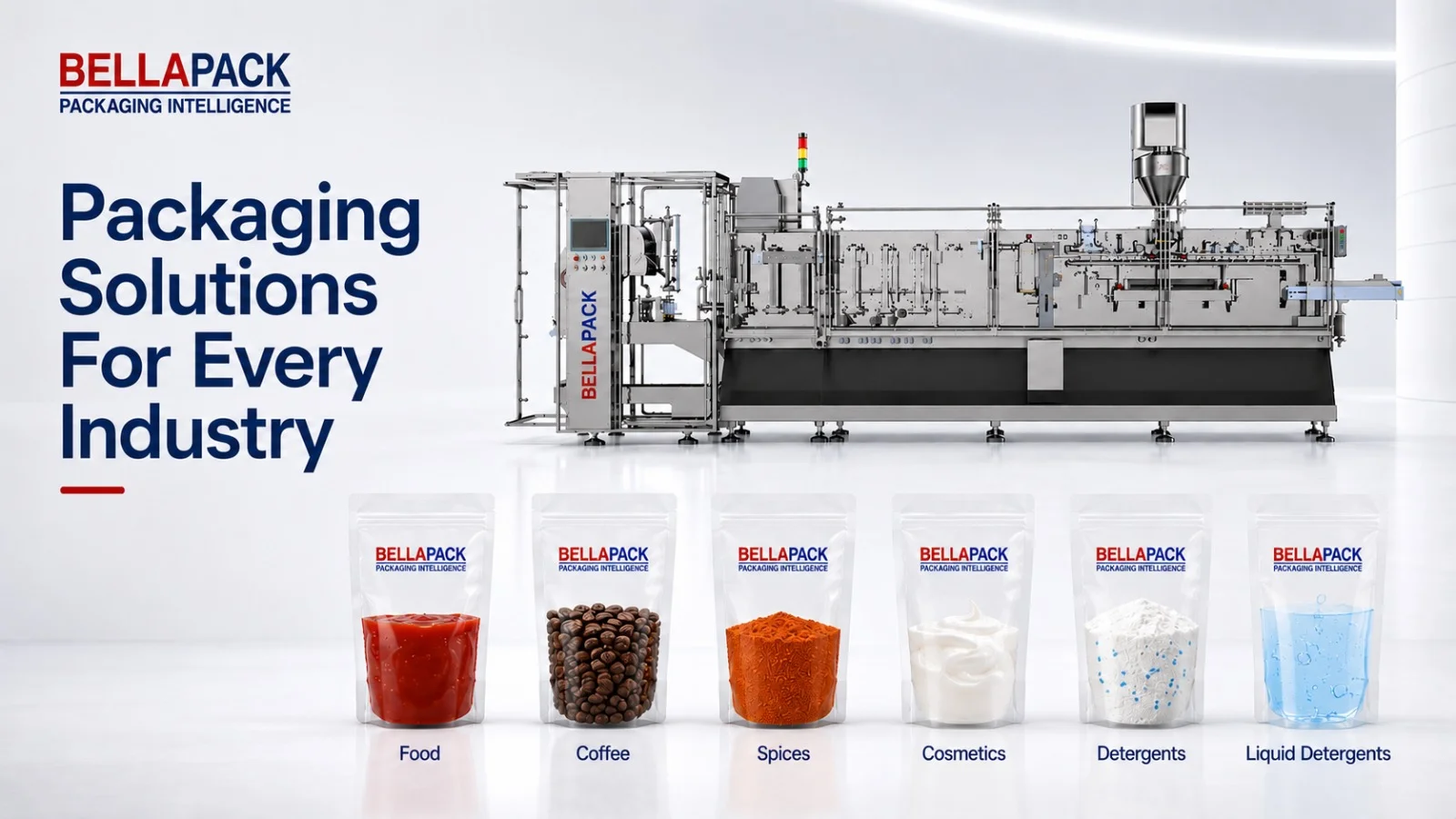 Horizontal Stand-up Pouch Machine Header
